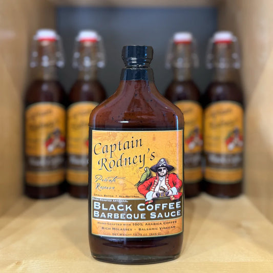 Captain Rodney's Black Coffee BBQ Sauce