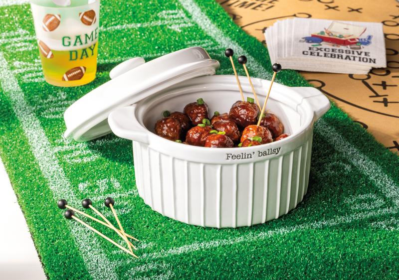 MUD PIE MEATBALL BOWL SET