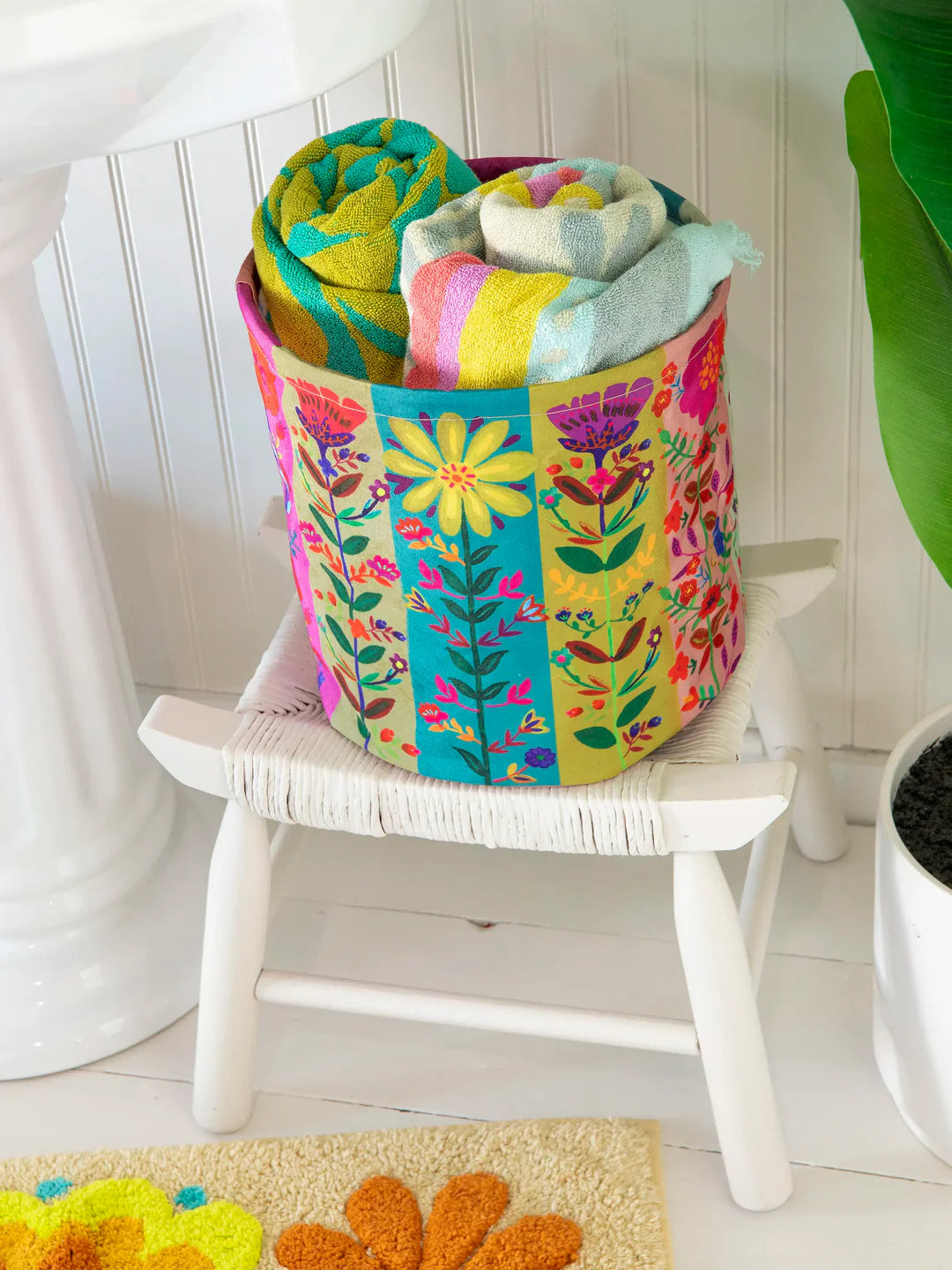 Natural Life Collapsible Trash / Storage Bin