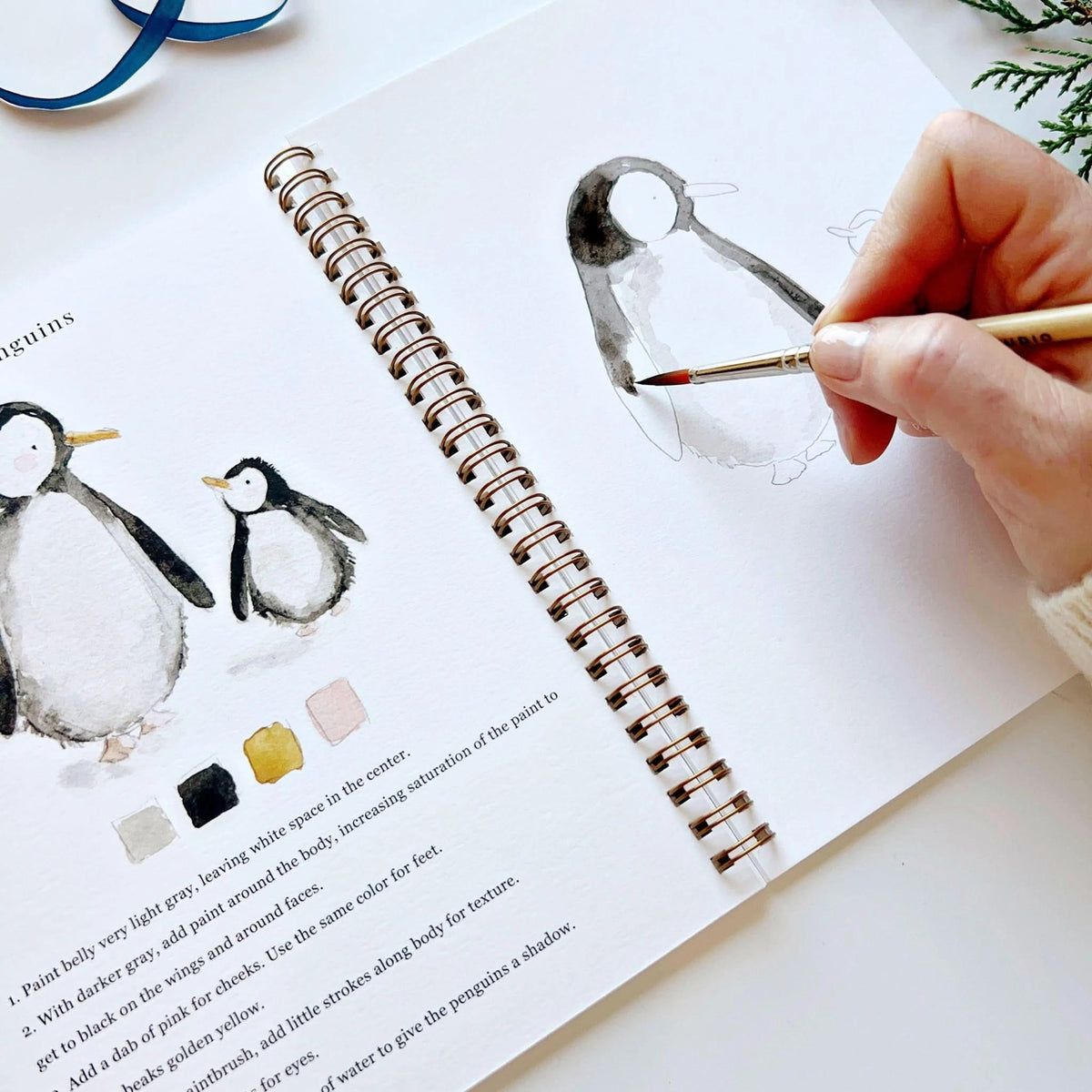 Emily Lex Studio Winter Watercolor Workbook