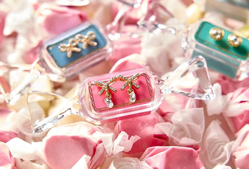 The Candy Dish Earrings - Pink
