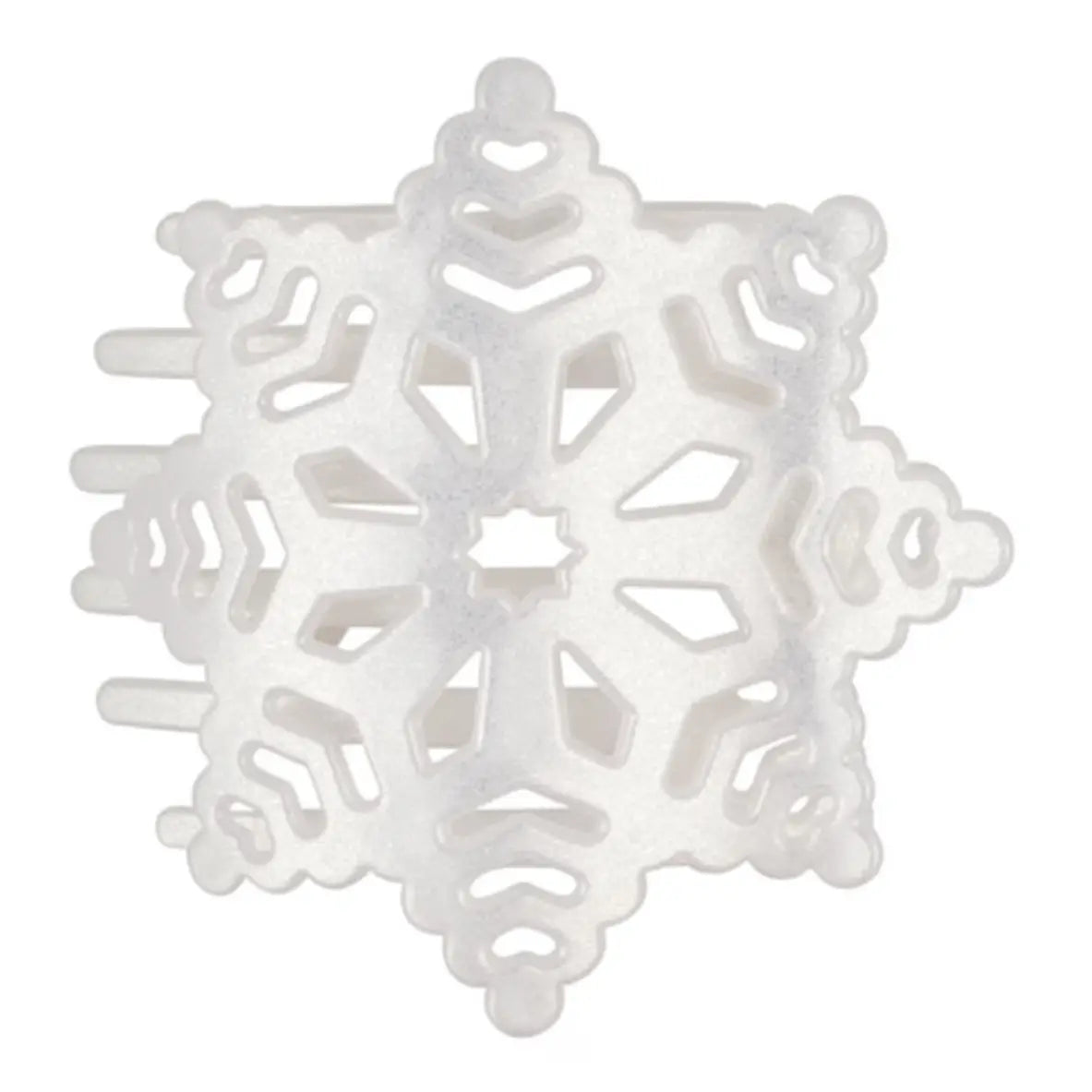 Teleties Glitter Snowflake | Flat Hair Clip