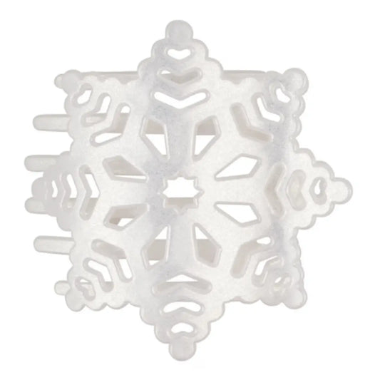 Teleties Glitter Snowflake | Flat Hair Clip