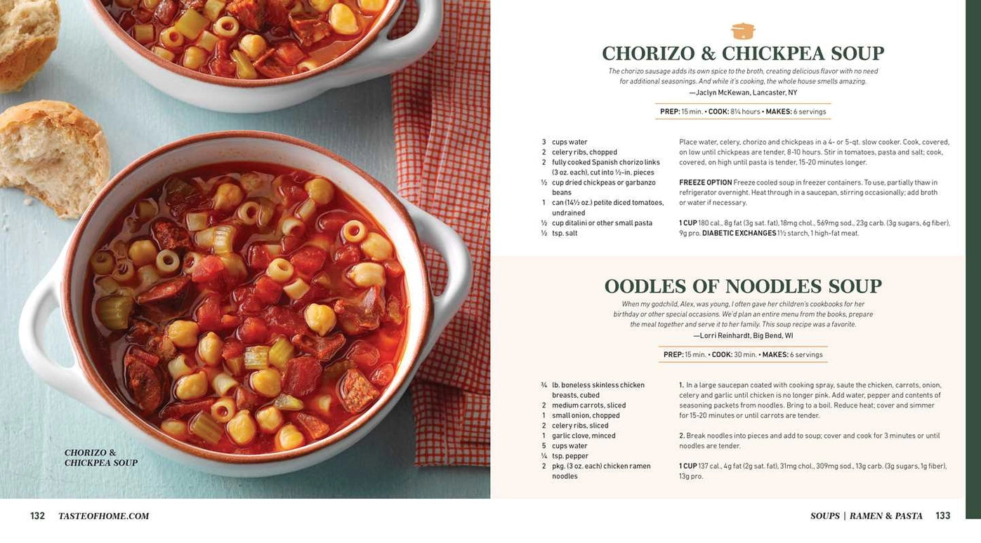 Taste of Home Soups & Breads