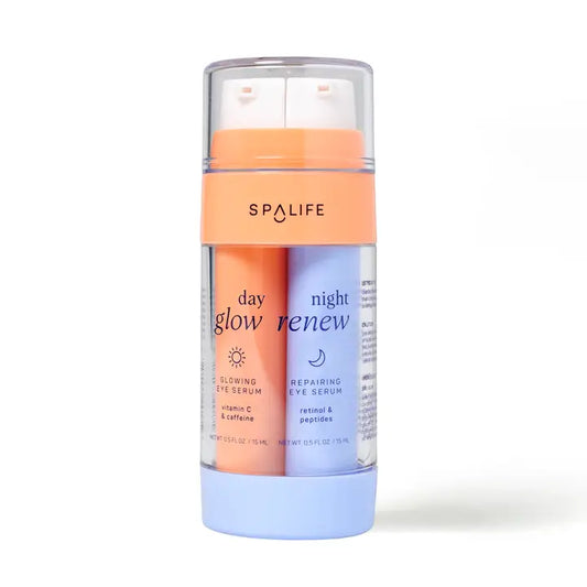 My Spa Life Day & Night Dual Korean Eye Serum Set | Brighten + Renew