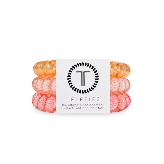 Teleties Spiral Hair Coil | Large | Sunny Days Ahead
