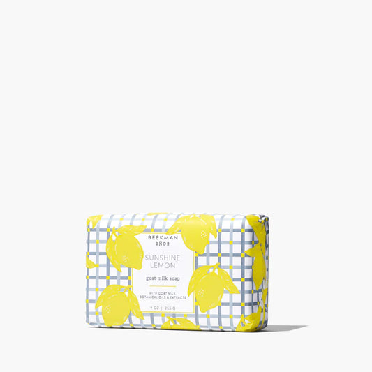 Beekman 1802 Sunshine Lemon Goat Milk Soap
