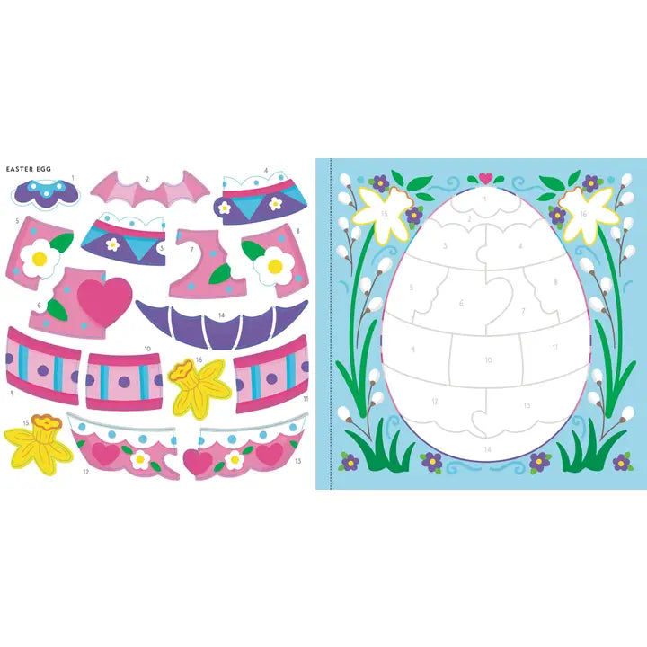 My First Color-By-Sticker Book -- Easter