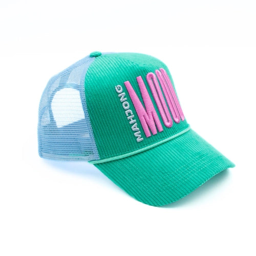 My Fair Mahjong Hat | Corduroy Trucker | Mahjong Mood