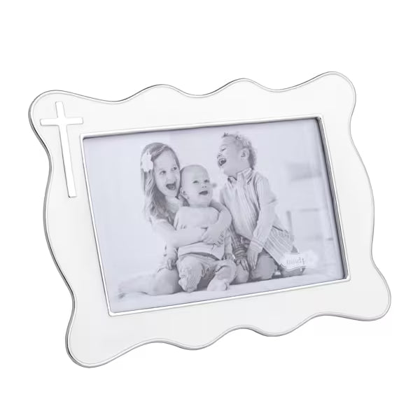 MUD PIE ENAMEL CROSS FRAME