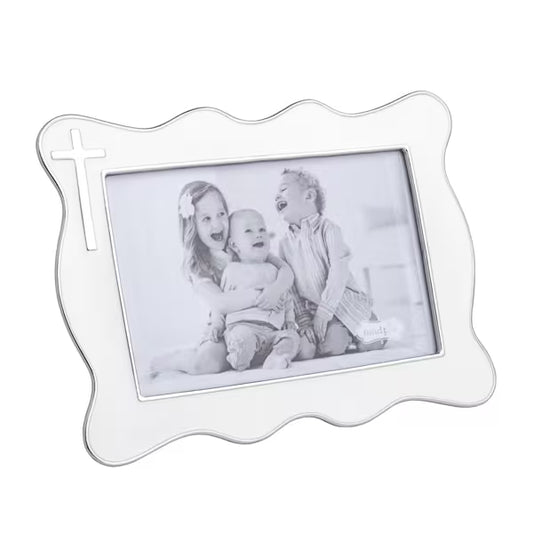 MUD PIE ENAMEL CROSS FRAME