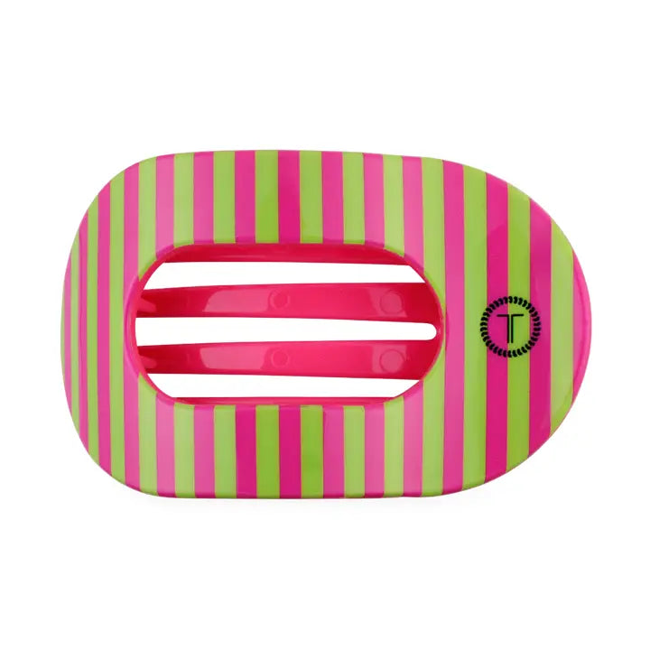 Teleties Summer Crush | Medium | Flat Round Hair Clip