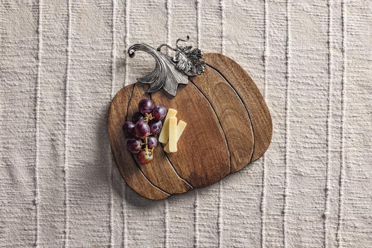 MUD PIE WOODEN PUMPKIN BOARD SET