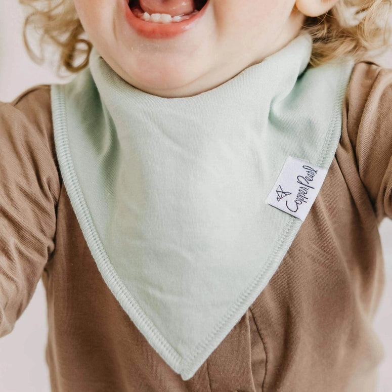 Copper Pearl Baby Bandana Bibs - Haven