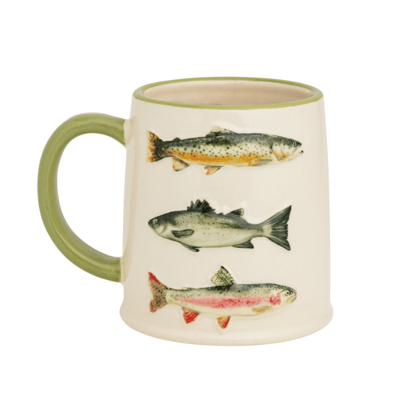 MUD PIE FISH LAKE MUG