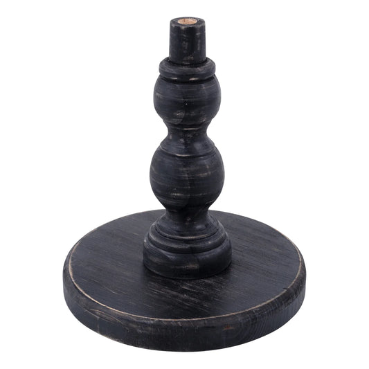 Glory Haus Black Wood Base for Toppers