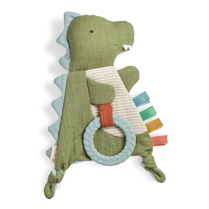 Itzy Ritzy Bitzy Crinkle™ Sensory Toy with Teether-Dino
