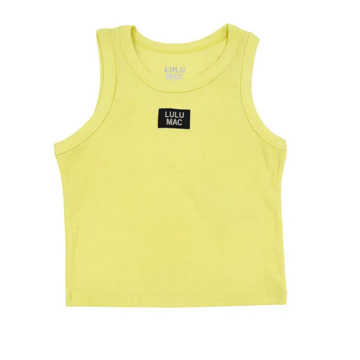 Lulu Mac Og-Tank Neon Yellow
