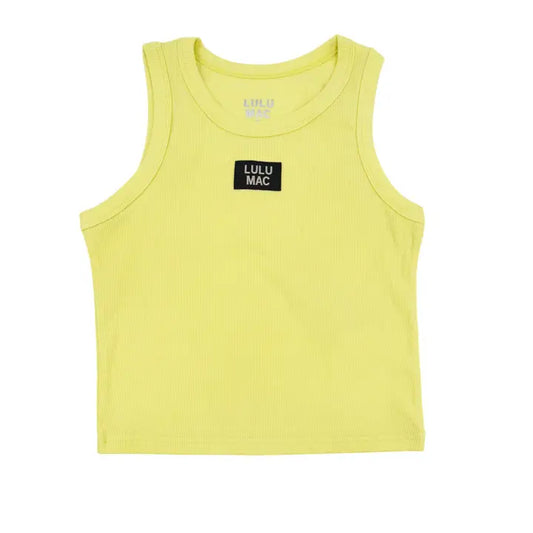 Lulu Mac Og-Tank Neon Yellow