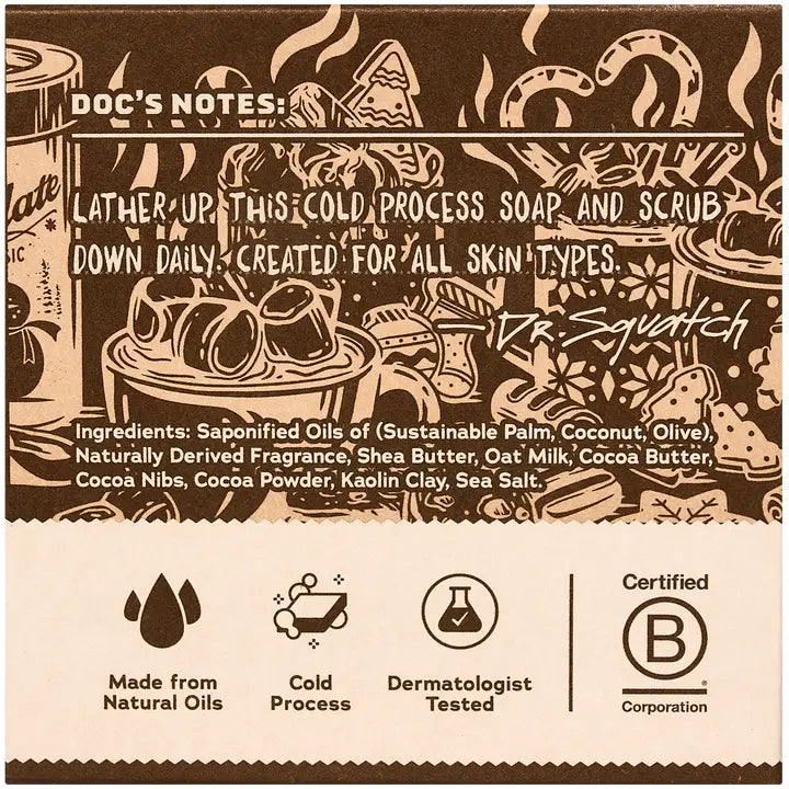 Dr. Squatch Hot Choccy Bar Soap