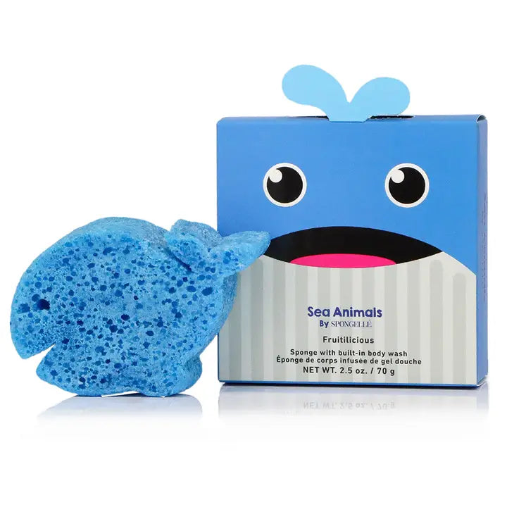 Spongelle Walter Whale Sea Animals Sponge