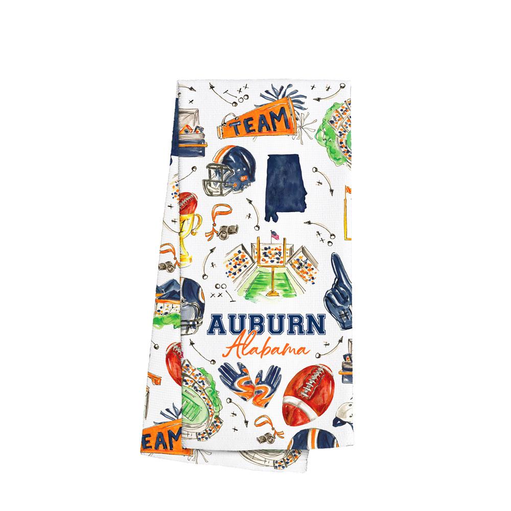 Swig Life Tailgates In Auburn Tea Towel