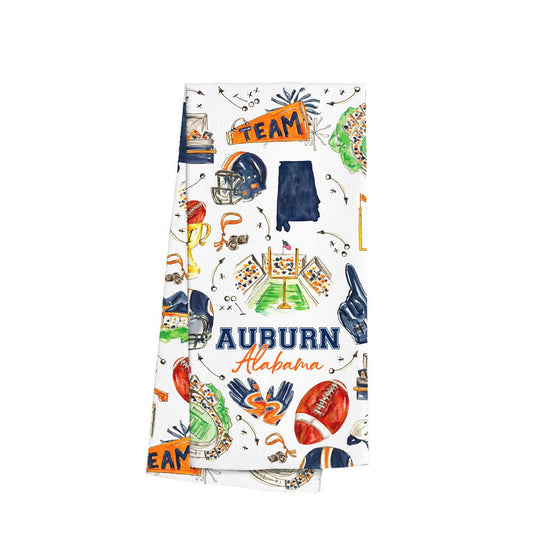 Swig Life Tailgates In Auburn Tea Towel