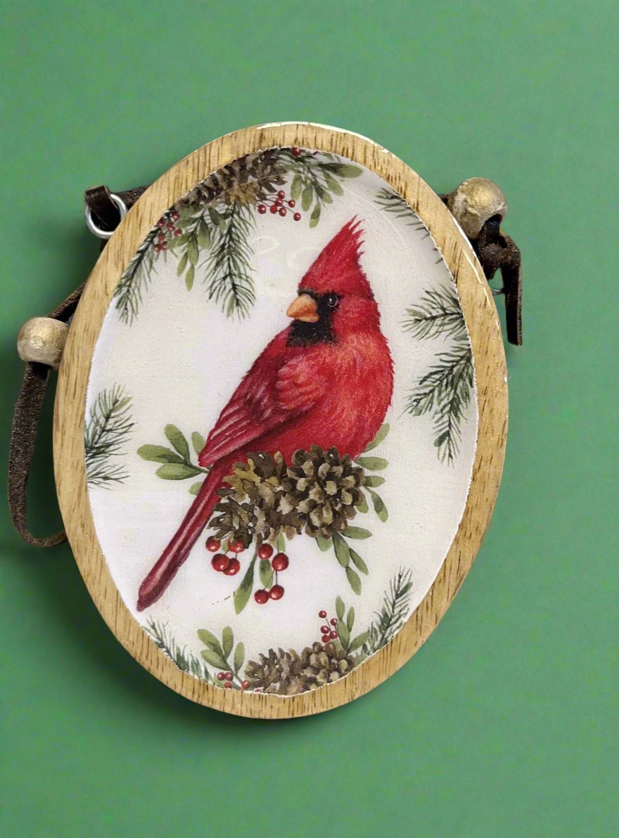 BURTON + BURTON CHRISTMAS CARDINAL ORNAMENT