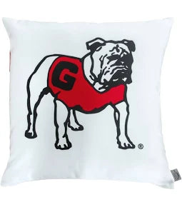 Campus Hammocks Vintage UGA Bulldogs Pillow