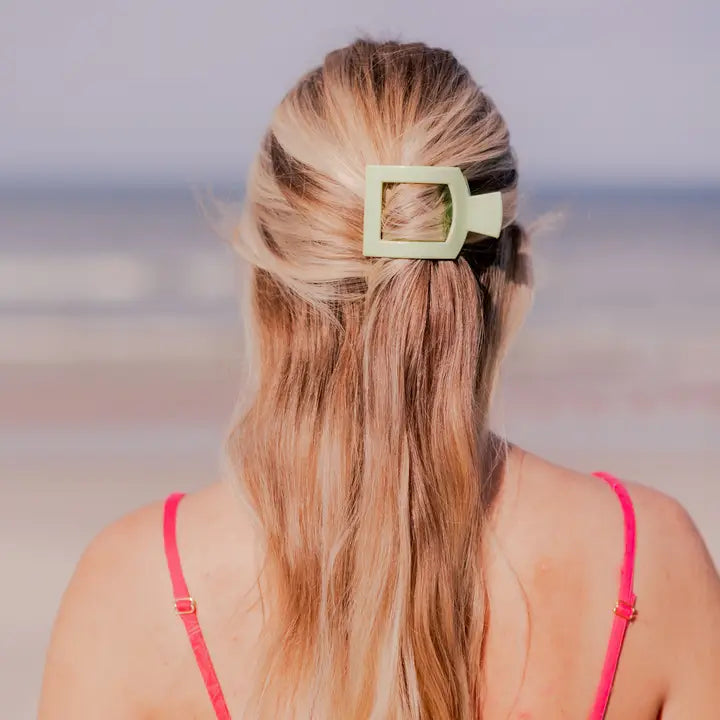 Teleties Aloe, There! Small Flat Square Hair Clip