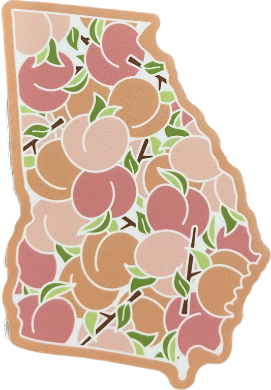 STICKERS NORTHWEST GEORGIA PEACH STATE