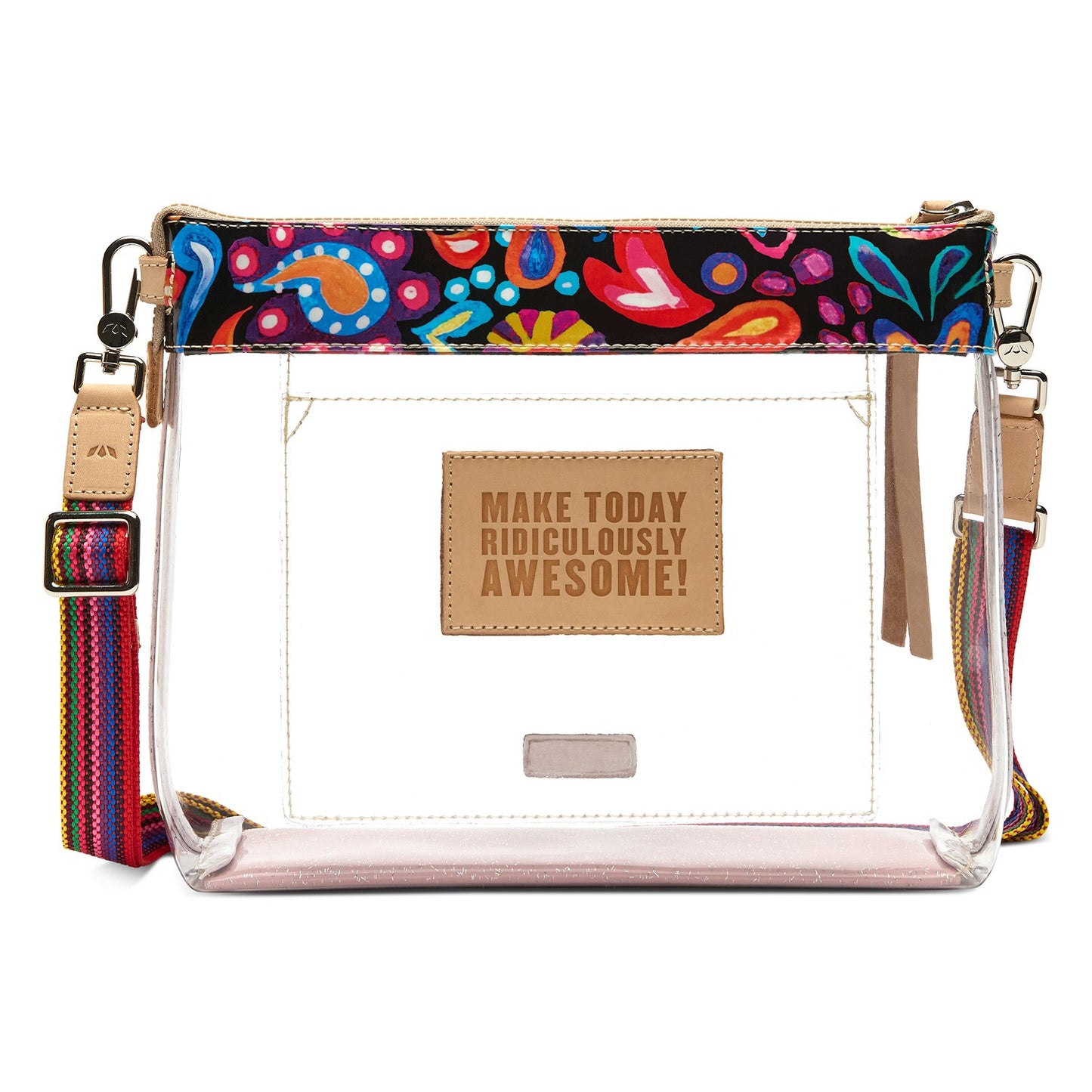CONSUELA Downtown Crossbody, Clear Sophie