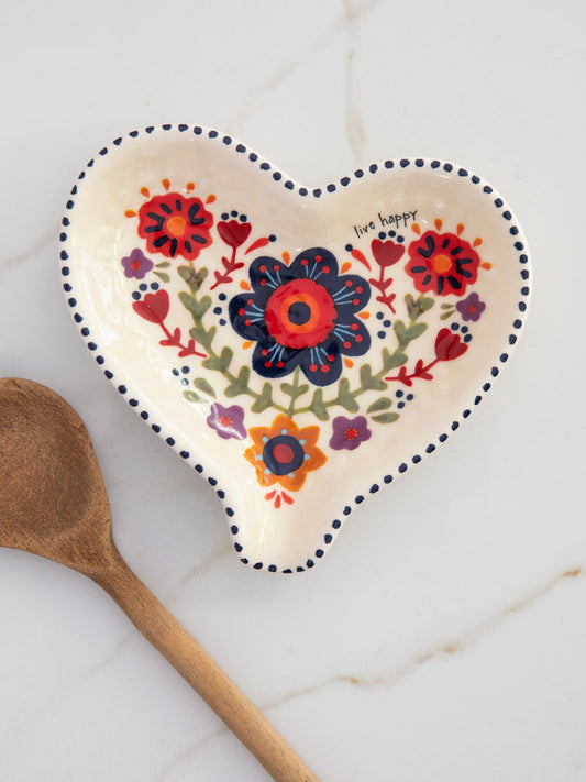 Natural Life Ceramic Spoon Rest
