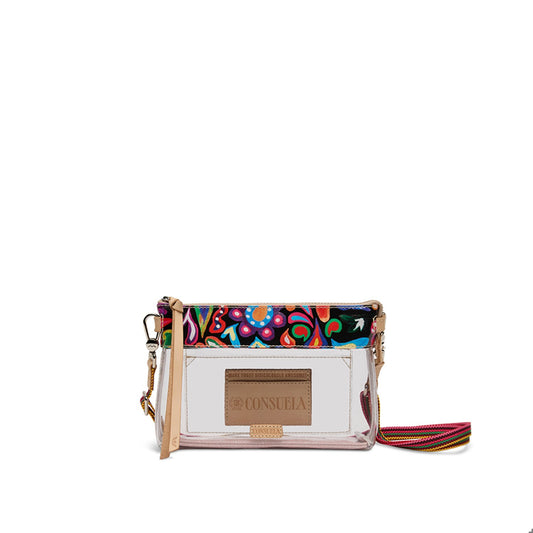 CONSUELA Midtown Crossbody, Clear Sophie