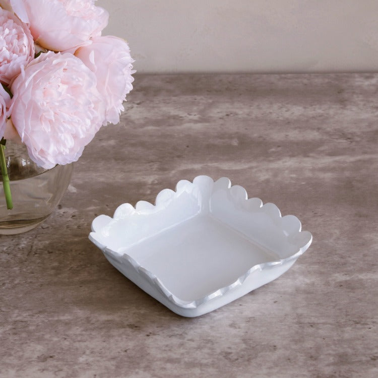 BEATRIZ BALL VIDA Colette Beverage Napkin Holder (White)-3313