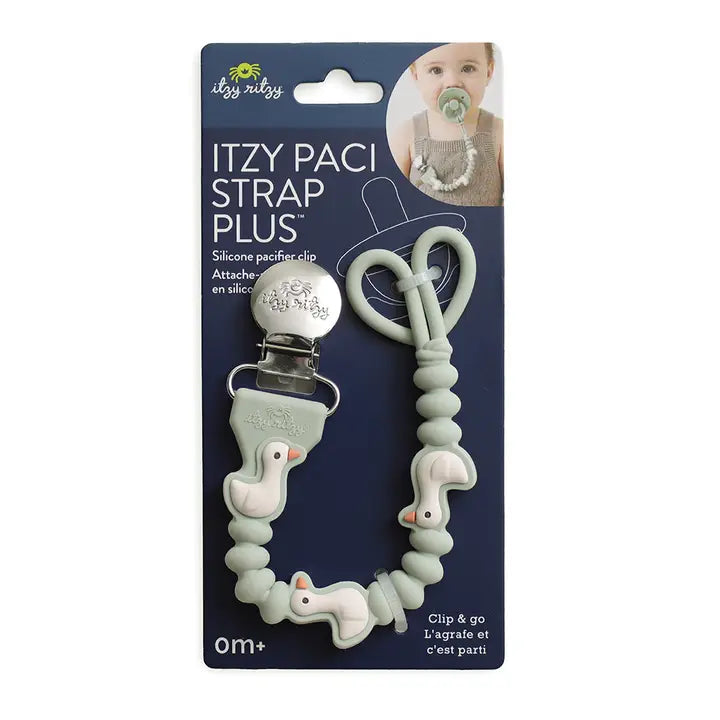 Itzy Ritzy Paci Strap Plus™-Goose
