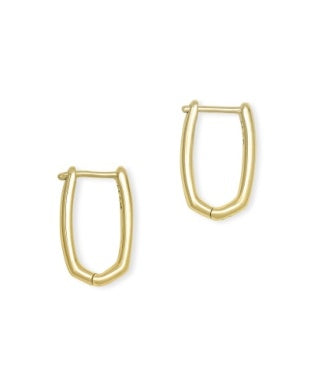 KENDRA SCOTT ELLEN HUGGIE 18K GOLD VERMEIL