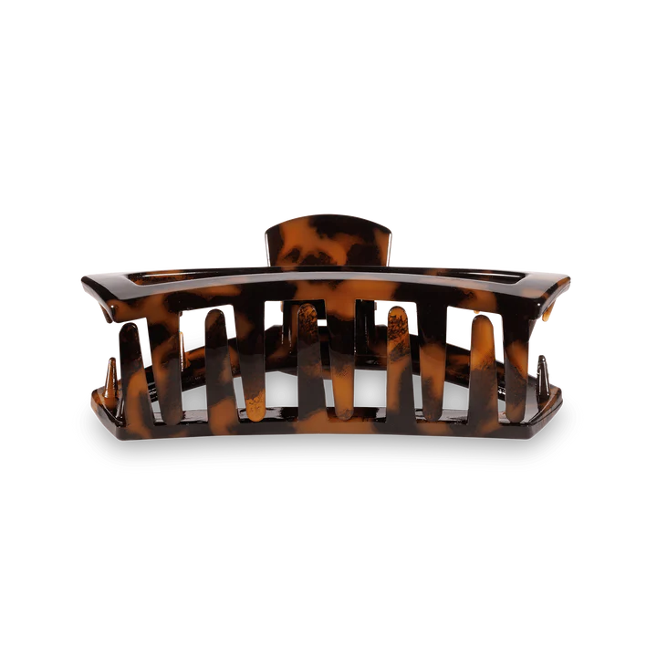 Teleties Open Tortoise Medium Hair Clip