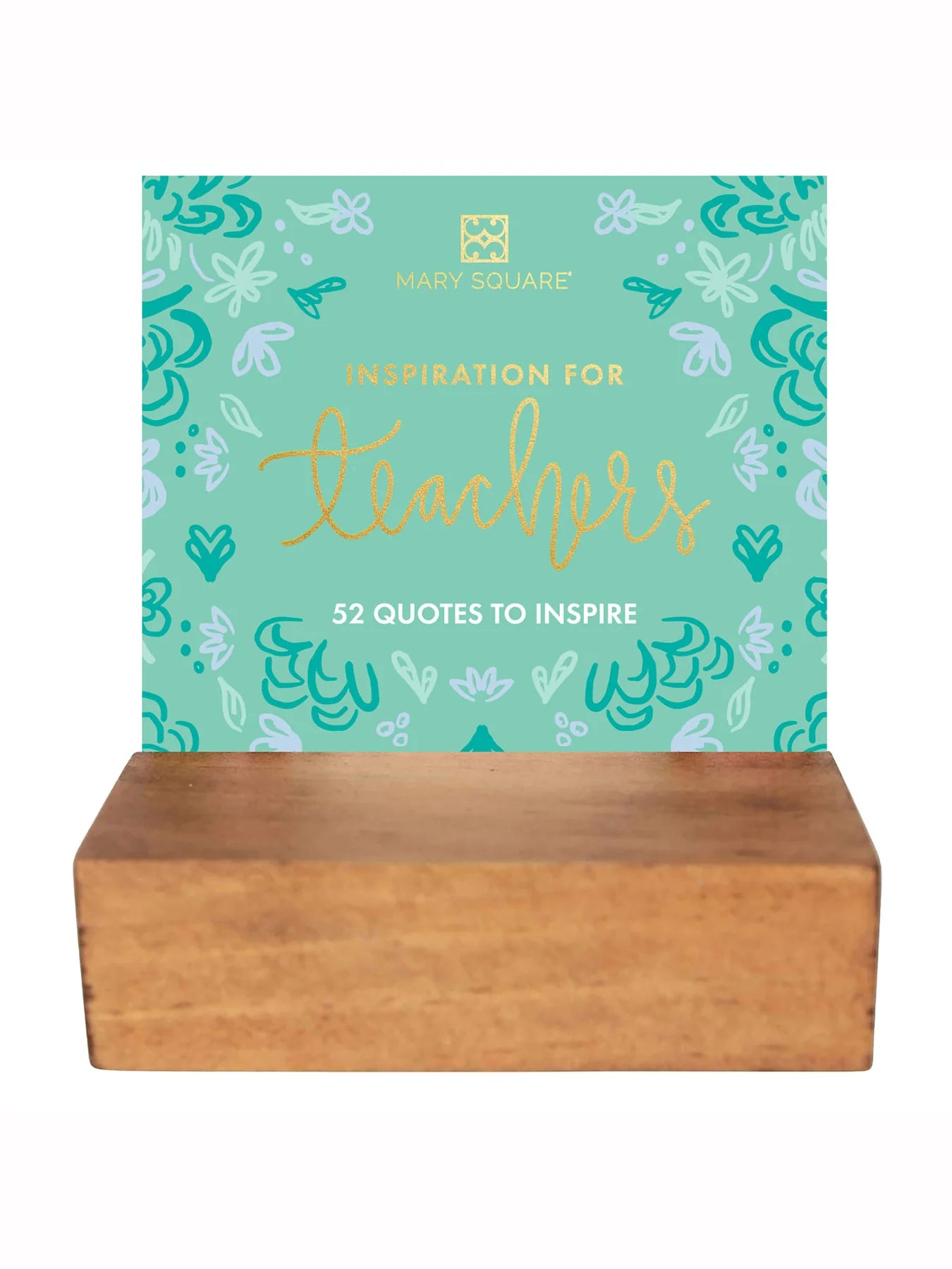 Mary Square Inspiration Block | Teachers - Teal