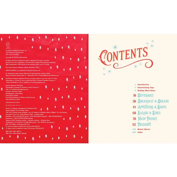Christmas Movie Cookbook By Julia Rutland