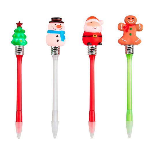 MUD PIE CHRISTMAS LIGHT-UP PENS