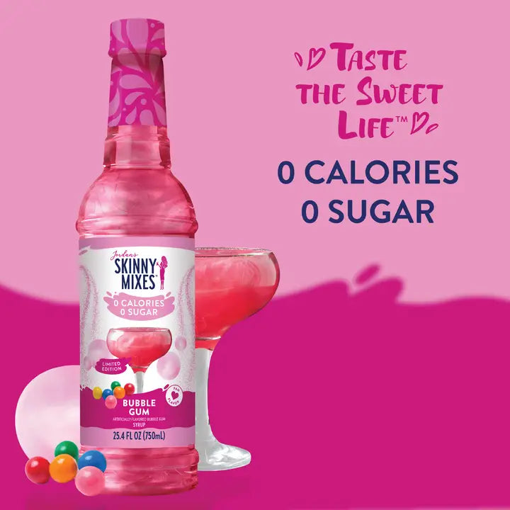 Jordan's Skinny Mixes Sugar Free Bubble Gum Syrup - Limited Time Offer