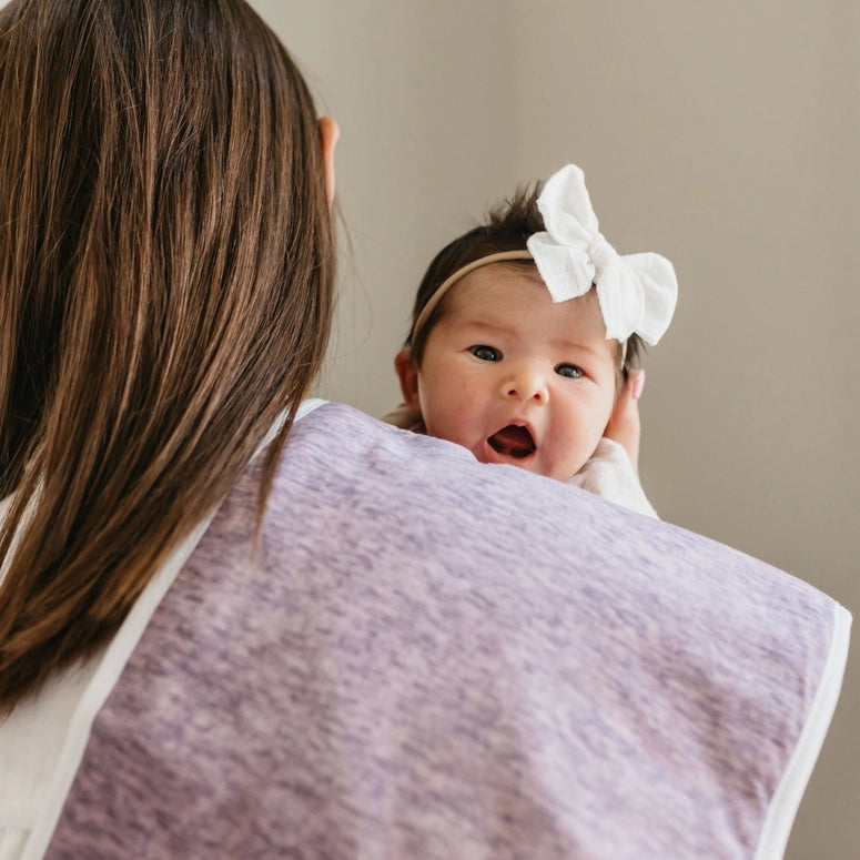 Copper Pearl Premium Burp Cloths - Lacie