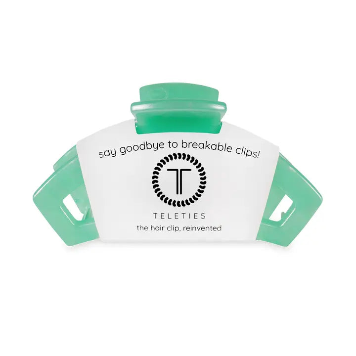 Teleties Open Hair Clip | Medium | Spring Splash