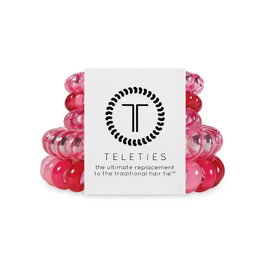 Teleties Spiral Hair Coil | Mix Pack | Blushing