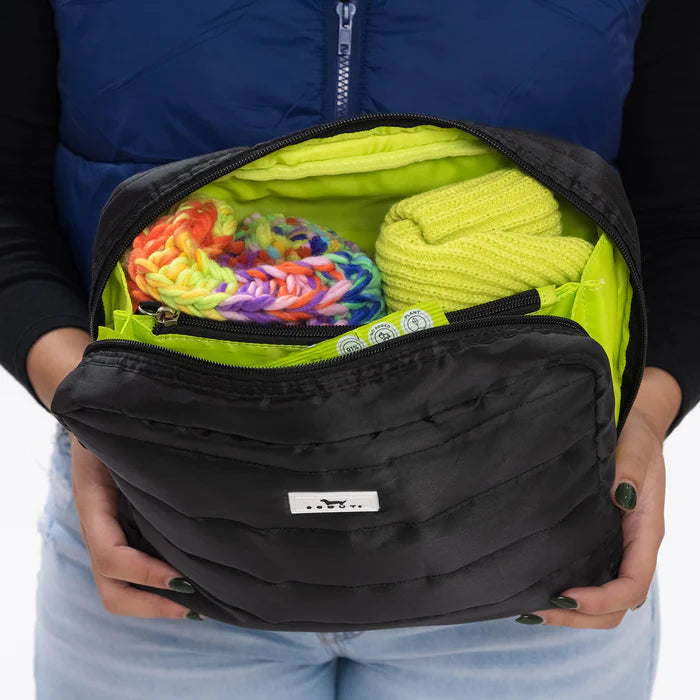 SCOUT ALL INCLUSIVE TRAVEL ORGANIZER-BLACK PUFFER