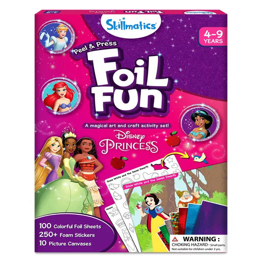 Skillmatics - Foil Fun - Disney Princesses Art For Kids