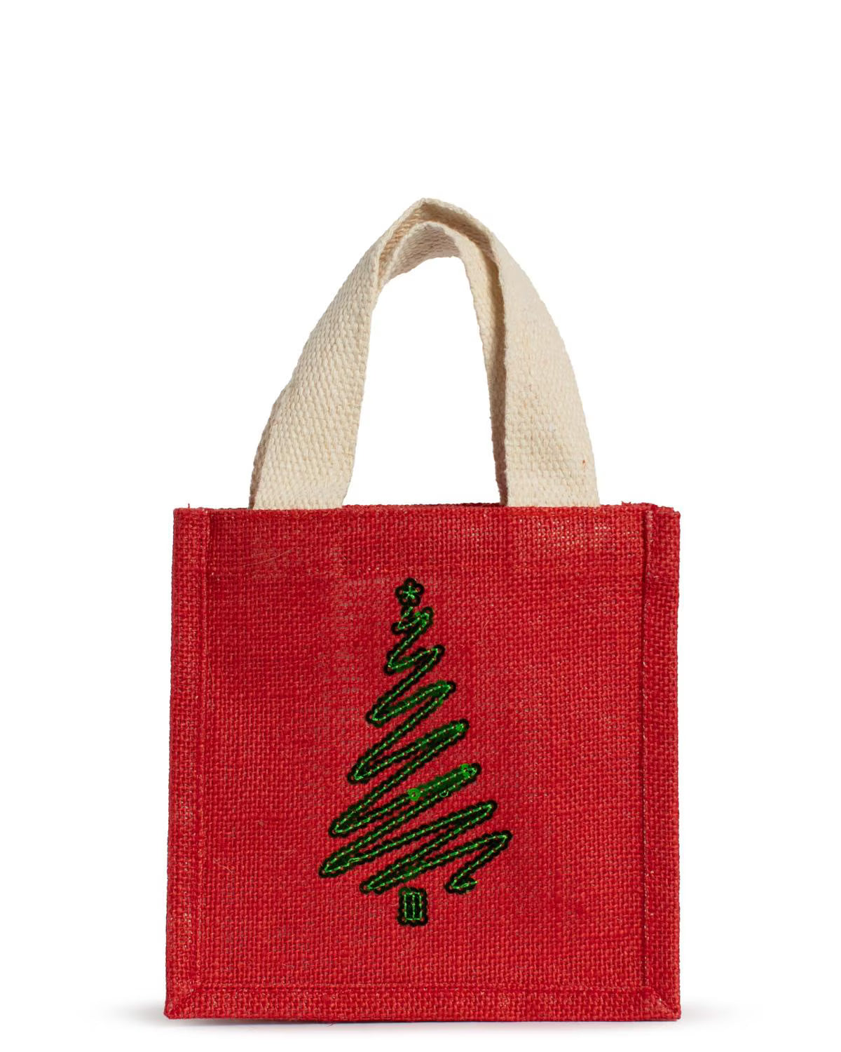 The Royal Standard Christmas Tree Sequin Petite Gift Tote