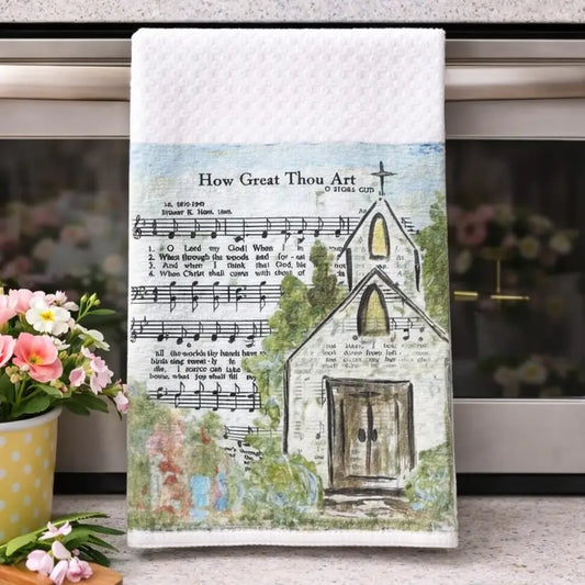 Southern Cotton Mill How Great Church Towel