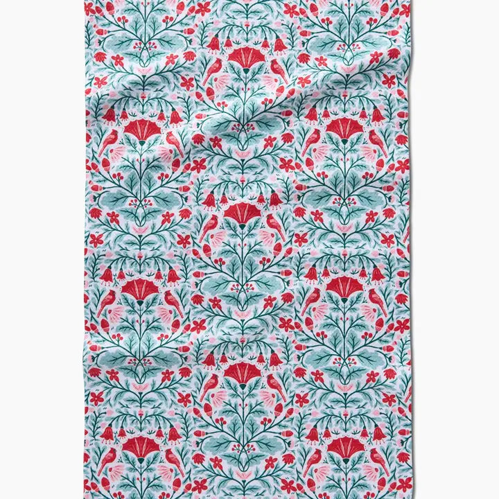 Geometry Cardinal Tea Towel